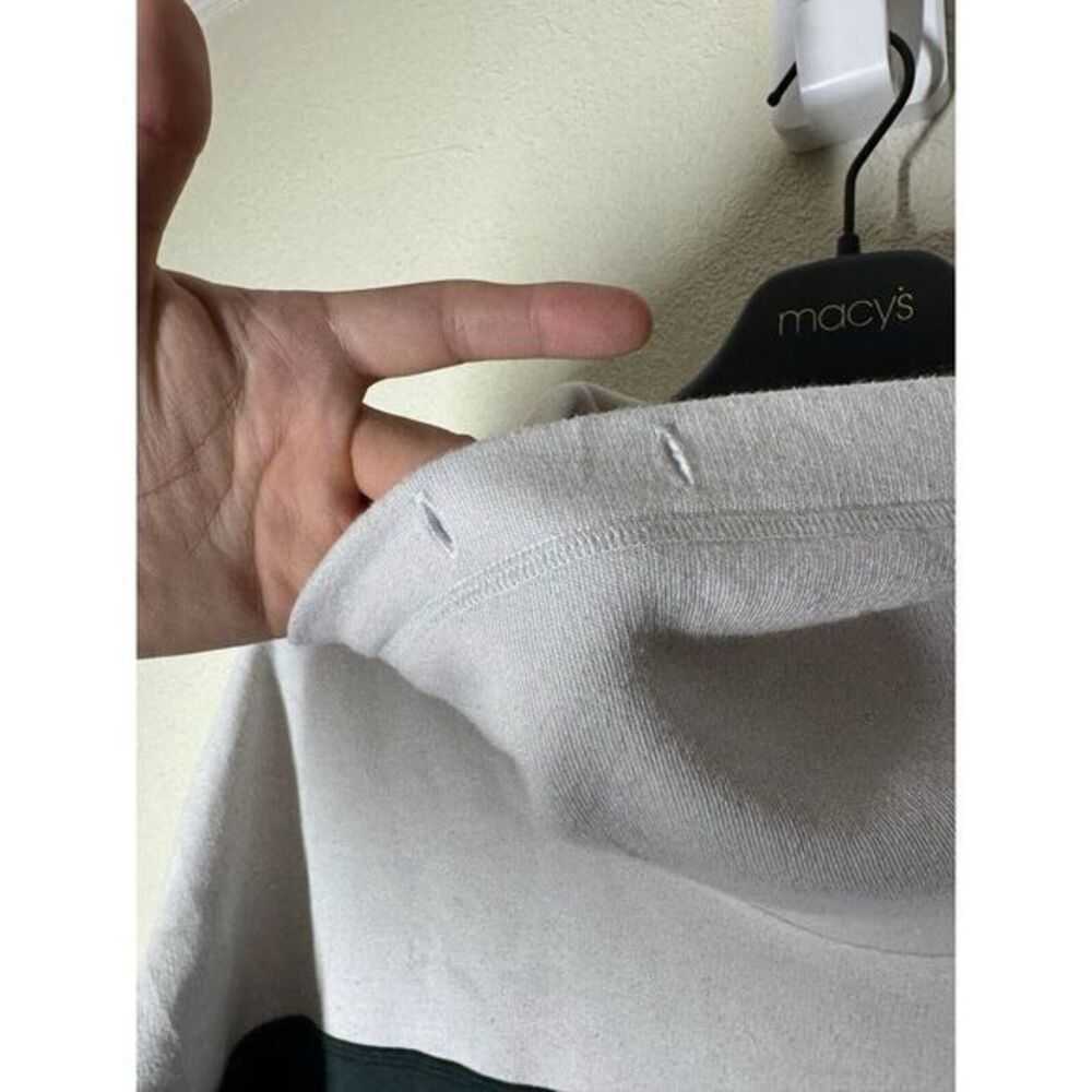 Women's Size L Sweatshirt Pink Green and White Big Logo‎ Victoria's Secret - Picture 5 of 7